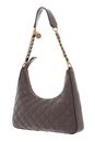 GUESS Giully Top Zip Shoulder Bag Dark Taupe GUESS Giully Top Zip Shoulder Bag Dark Taupe