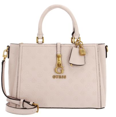 GUESS G James Girlfriend Satchel Blush Logo