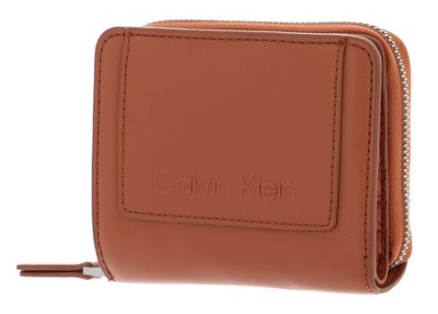 Calvin Klein CK Set Zip Around Wallet With Flap M Autumn Leaf