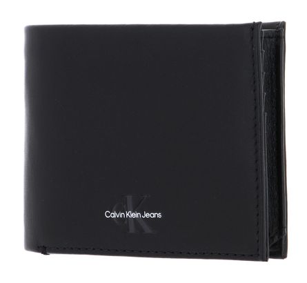 Calvin Klein CKJ Monogram Soft Trifold Black