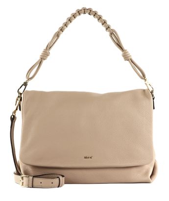 abro Leather Dalia Crossbody Poppy Natural