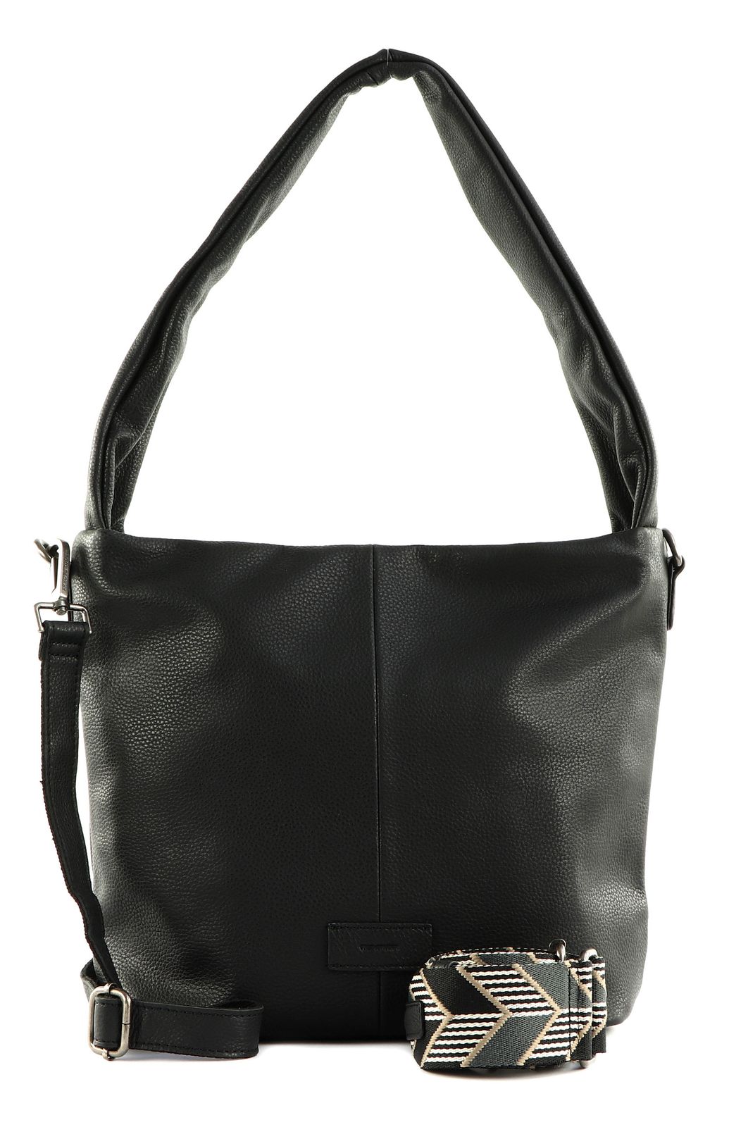 Leather hobo clearance sling bag