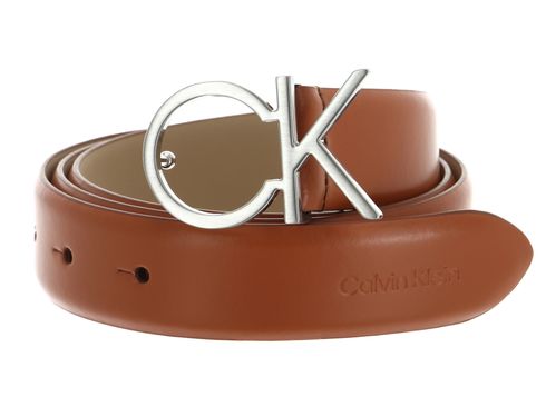 Calvin Klein Re-Lock CK Logo Belt 30MM W95 Autumn Leaf