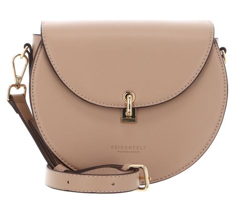 SEIDENFELT MANUFAKTUR Kisa Midi Saddle II Powder Taupe / Gold
