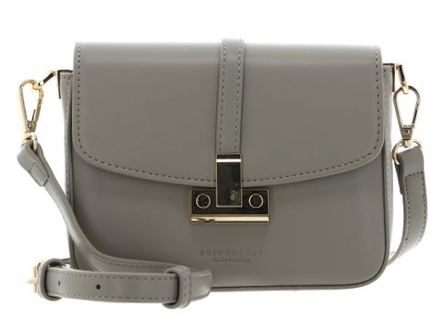 SEIDENFELT MANUFAKTUR Giora Crossbody Bag Parchment Green / Gold