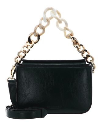 SEIDENFELT MANUFAKTUR Sokna Shoulderbag With Chain Malachite Green / Gold