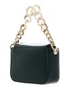 SEIDENFELT MANUFAKTUR Sokna Shoulderbag With Chain Malachite Green / Gold
