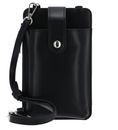 SEIDENFELT MANUFAKTUR Medja Cellphone Bag Structure Black