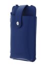 SEIDENFELT MANUFAKTUR Medja Cellphone Bag Structure Galactic Blue