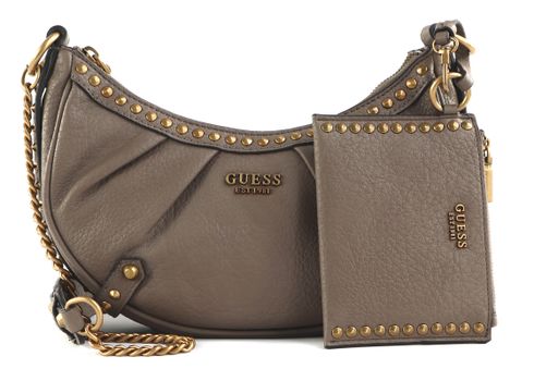GUESS Clelia Crossbody Top Zip Bag Greystone