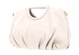 SEIDENFELT MANUFAKTUR Breen Big Clutch Cotton Beige / Gold SEIDENFELT MANUFAKTUR Breen Big Clutch Cotton Beige / Gold