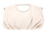 SEIDENFELT MANUFAKTUR Breen Big Clutch Cotton Beige / Gold SEIDENFELT MANUFAKTUR Breen Big Clutch Cotton Beige / Gold