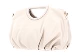 SEIDENFELT MANUFAKTUR Breen Big Clutch Cotton Beige / Gold SEIDENFELT MANUFAKTUR Breen Big Clutch Cotton Beige / Gold