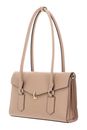 SEIDENFELT MANUFAKTUR Kisa City Bag Powder Taupe / Gold SEIDENFELT MANUFAKTUR Kisa City Bag Powder Taupe / Gold