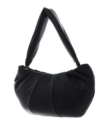 Sac à Bandoulière Hobo Seidenfelt Manufaktur Persby - Noir Et Or - 100% PU - Neuf Avec étiquettes