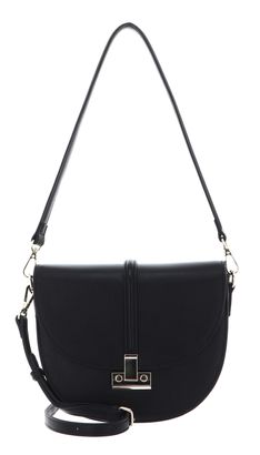 SEIDENFELT MANUFAKTUR Giora Big Saddle Bag Black / Gold