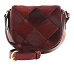 THE BRIDGE Bettina Intreccio Wow Crossbody Bag XS Chianti Bordeaux Oro THE BRIDGE Bettina Intreccio Wow Crossbody Bag XS Chianti Bordeaux Oro