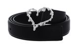 Desigual Accessories Leather Belt W90 Black