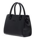 LIU JO Manhattan Satchel Double Zip S Nero LIU JO Manhattan Satchel Double Zip S Nero