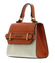 GUESS Sestri Micro Mini Bag Natural / Orange