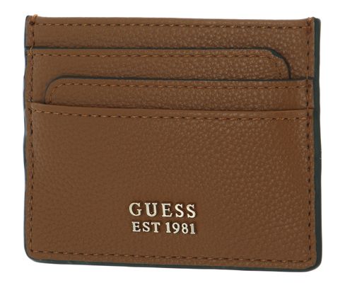 GUESS Meridian SLG Card Holder Cognac