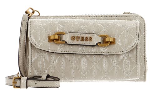 GUESS Aveta Mini Crossbody Flap Organizer Stone