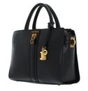 GUESS Ginevra Elite Society Satchel Black GUESS Ginevra Elite Society Satchel Black