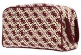 GUESS Trousse Double Zip Cosmetic Bag Merlot