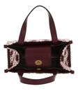 GUESS Izzy Two Compartment Mini Tote Merlot Logo GUESS Izzy Two Compartment Mini Tote Merlot Logo