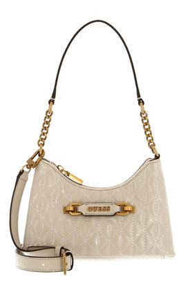 GUESS Aveta Mini Crossbody Top Zip Stone