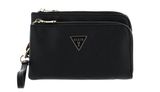 GUESS Double Flat Pouch Black GUESS Double Flat Pouch Black