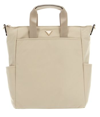 GUESS Eco Gemma Convertible Tote Pack Beige