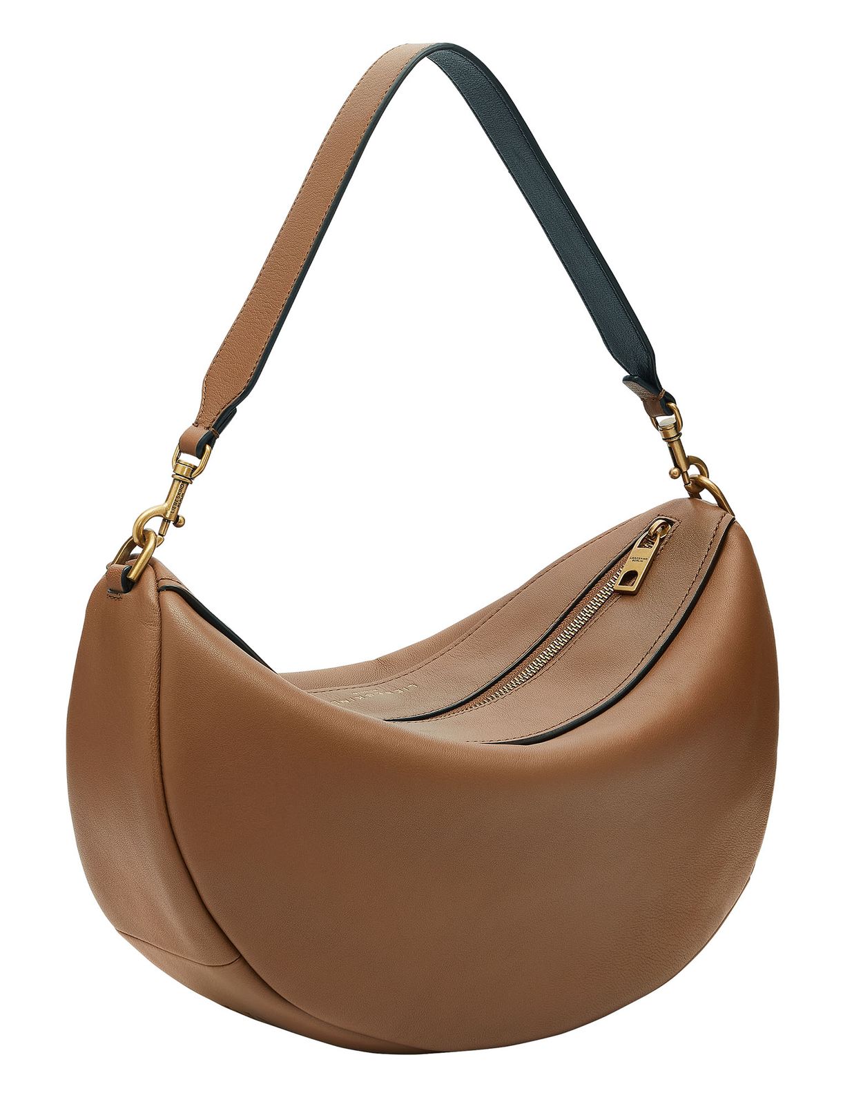 LIEBESKIND Berlin Hobo S Noos Sheep Natural Stone, Borsa A Mano In Pelle, Donna, 35x18,5x9 Cm, Design Elegante E Casual