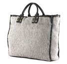 CAMPOMAGGI Shopping Bag L Naturale + Oro + T / Grigio CAMPOMAGGI Shopping Bag L Naturale + Oro + T / Grigio