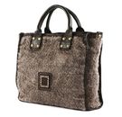 CAMPOMAGGI Shopping Bag S Naturale + Oro + T / Moro