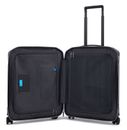PIQUADRO PQ Light Premium Cabin Size Hardside Spinner S Graphite-Black PIQUADRO PQ Light Premium Cabin Size Hardside Spinner S Graphite-Black