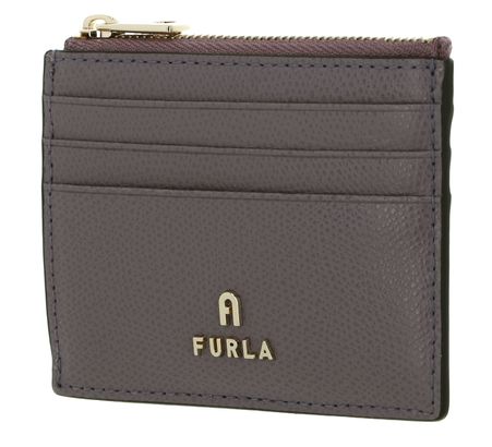 FURLA Camelia Zipped Card Case S Aura