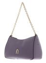 FURLA Primula Mini Crossbody Double Strap Aura + Metal Taupe