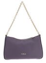 FURLA Primula Mini Crossbody Double Strap Aura + Metal Taupe