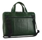 LEONHARD HEYDEN Porto Zip Briefcase 1 Compartment Bottle Green LEONHARD HEYDEN Porto Zip Briefcase 1 Compartment Bottle Green