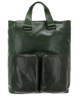 LEONHARD HEYDEN Porto Tote Bag / Rucksack 7815 Flaschengrün