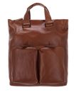 LEONHARD HEYDEN Porto Tote Bag / Rucksack 7815 Braun