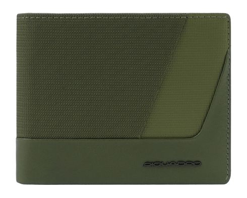 PIQUADRO Piquadro Collection Wallet with Flip RFID Green