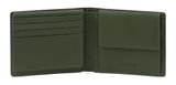 PIQUADRO Piquadro Collection Wallet with Flip RFID Green PIQUADRO Piquadro Collection Wallet with Flip RFID Green