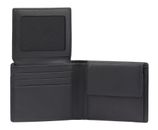 PIQUADRO Piquadro Collection Wallet with Flip RFID Black PIQUADRO Piquadro Collection Wallet with Flip RFID Black