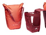 VAUDE TwinShopper Bike Bag Hotchili