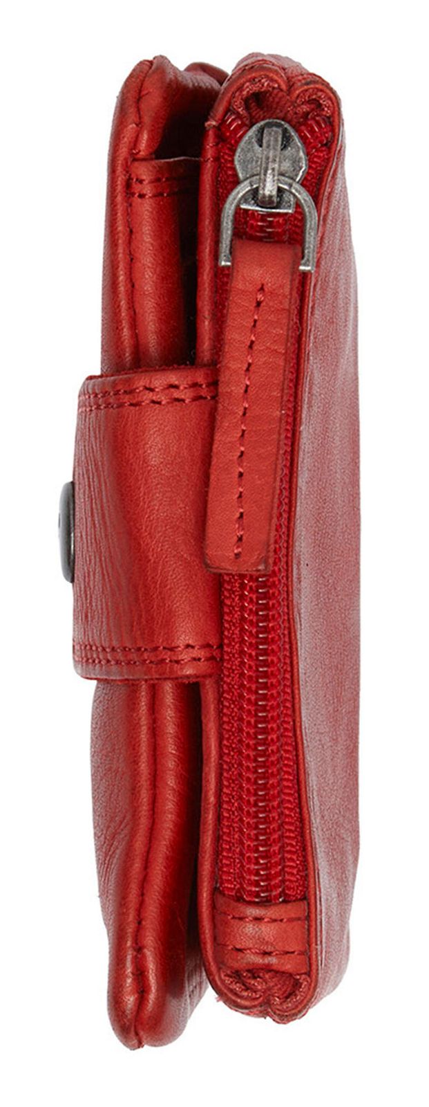 Portafoglio The Chesterfield Brand Mavona | Pelle Di Mucca 100% | Con Portacarte Rimovibile | Protezione RFID | Nero 9,5x12,5 Cm