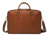 FOSSIL Asher Briefcase M Brown