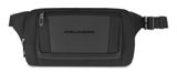 PIQUADRO Wallaby Bum Bag Black PIQUADRO Wallaby Bum Bag Black