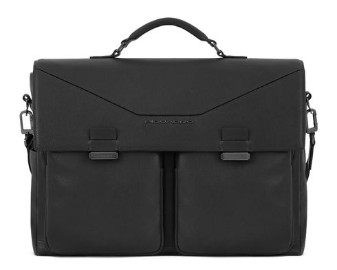 PIQUADRO Rhino Computer 1 Handle Briefcase Nero